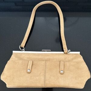 Vintage 1970’s Elegant Tan Handbag/Clutch